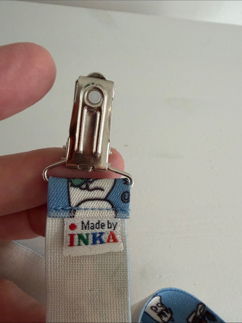 Moomin Characters Light Blue Kids Suspenders - Picture 3 of 5